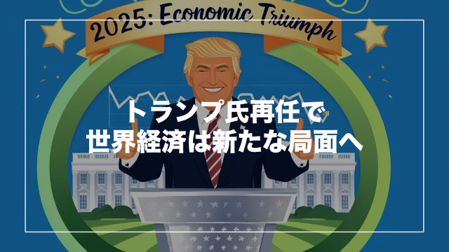 【トランプ大統領就任】どうなる？2025年の投資戦略